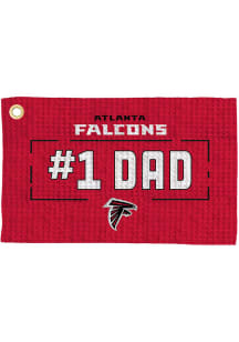 Atlanta Falcons #1 Dad Waffle Golf Towel