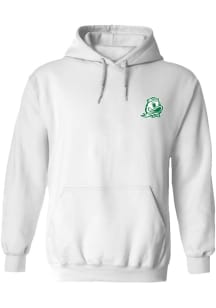 Vive La Fete Oregon Ducks Womens White Impressions Hooded Sweatshirt