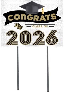 UCF Knights KH Sports Fan Class of 2026 Yard Sign - Black