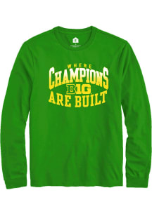 Rally Big Ten Kelly Green Champs Arch Long Sleeve T Shirt