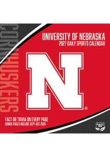 Nebraska Cornhuskers 2027 Daily Boxed Calendar