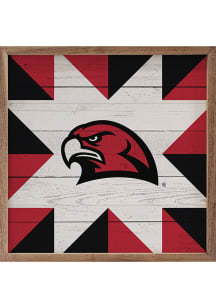 Miami RedHawks 12x12 Sign - Red