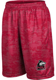 ProSphere Northern Illinois Huskies Mens Red Digital Shorts