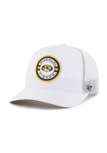 47 Missouri Tigers Brrr Strand Trucker Adjustable Hat - White