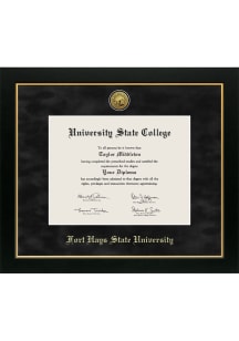 Fort Hays State Tigers Medallion Manchester Diploma Frame - Black