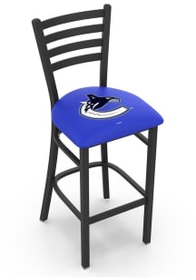 Vancouver Canucks Stationary Pub Stool - Black