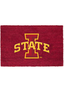 Iowa State Cyclones Color Coir Fiber Door Mat