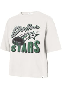 47 Dallas Stars Womens White Dime Time Short Sleeve T-Shirt