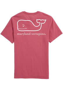 Maryland Terrapins Red Whale Short Sleeve T Shirt