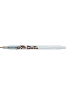 Western Michigan Broncos Bic Click Stick Pen - White