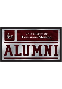 Louisiana-Monroe Warhawks Alumni Hanging Back Bar Mirror