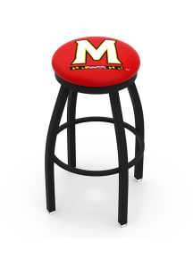 Maryland Terrapins Black Pub Stool - Black