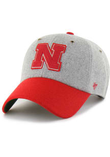 47 Nebraska Cornhuskers Golden Age Clean Adjustable Hat - Grey