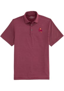 Vineyard Vines Arizona State Sun Devils Mens Maroon St. Jean Short Sleeve Fashion Polo