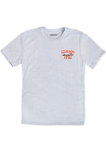Where I’m From Chicago Ash Chicago Style Pizza Short Sleeve Fashion T Shirt