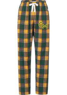 George Mason University Womens Green Haley Loungewear Sleep Pants