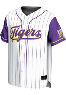 ProSphere LSU Tigers Mens White 2025 Mens College World Series Champions Baseball Jersey