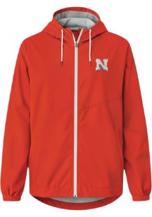 Summit Sportswear Nebraska Cornhuskers Womens Red Kaylie Light Weight Jacket