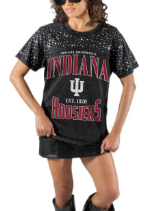 Gameday Couture Indiana Hoosiers Womens Black In the Zone Short Sleeve T-Shirt