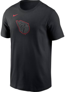 Nike Cleveland Guardians Black Color Pop Short Sleeve T Shirt