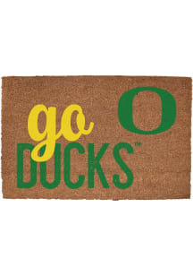 Oregon Ducks Go Team 19.5x29.5 Door Mat
