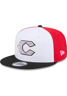 New Era Cincinnati Reds White City Connect 950 Tri Color Mens Snapback Hat