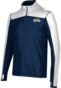 ProSphere Toledo Rockets Mens Navy Blue Sharp Long Sleeve Qtr Zip Pullover