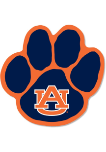 Auburn Tigers SM Paw W/AU Logo Magnet