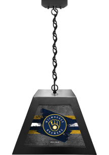 Milwaukee Brewers Pendant Black Billiard Lamp