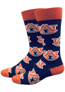 Auburn Tigers Allover Dress Mens Dress Socks