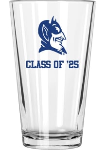 Duke Blue Devils Class of 2025 16 oz Pint Glass - White
