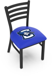 Creighton Bluejays Stationary Black Wrinkle Finish Pub Stool - Black