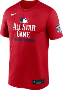 Nike Philadelphia Phillies Red All Star Game 2026 Legend Short Sleeve T Shirt