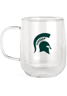 Michigan State Spartans 16oz Campus Landmark Glass Ceramic Mug - White