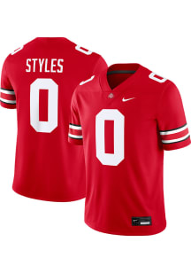 Sonny Styles  Nike Ohio State Buckeyes Red Name and Number  Football Jersey