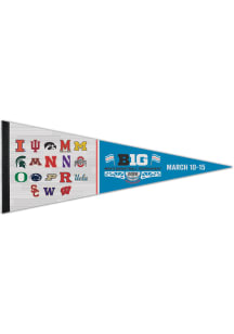 Big Ten 2026 Big Ten Mens Pennant - Light Blue
