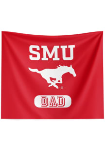 SMU Mustangs Dad 34x40 Tapestry Blanket