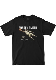 Braden Smith Purdue Boilermakers Black TBD Short Sleeve Fashion Player T Shirt