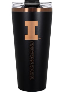 Illinois Fighting Illini 32oz Big Slim Stainless Steel Tumbler - Black