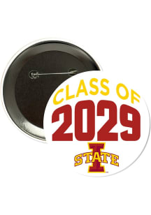 Iowa State Cyclones 3" Alumni Button - Yellow