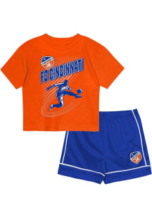 FC Cincinnati Infant Orange Buddy Advantage Set Top and Bottom
