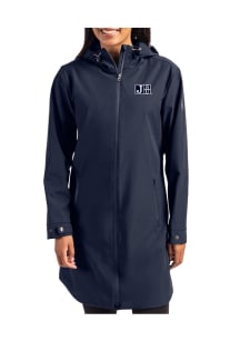 Cutter and Buck Jackson State Tigers Womens Navy Blue Camano Light Weight Jacket