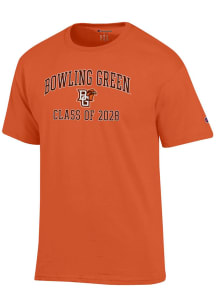 Champion Bowling Green Falcons Orange Primary Class of 2028 Jersey Short Sleeve T Shirt