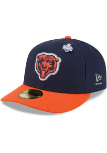 New Era Chicago Bears Mens Navy Blue 2026 NFL Draft 59FIFTY Fitted Hat