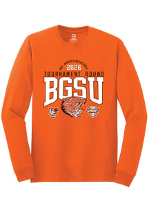 Summit Sportswear Bowling Green Falcons Orange MAC 2026 WBB Tournament Bound Long Sleeve T Shirt
