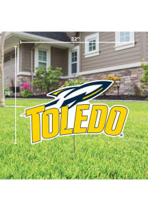 Toledo Rockets Yard Sign Yard Sign - White