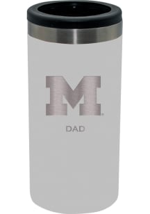 The Memory Company Michigan Wolverines Dad 12oz Slim Stainless Steel Coolie