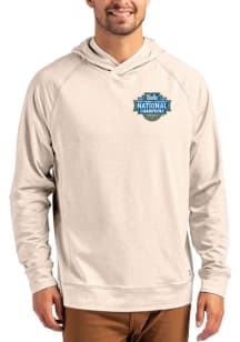 Cutter and Buck UCLA Bruins Mens Oatmeal 2026 WBB Champions Adapt Knit Hood Long Sleeve Hoodie