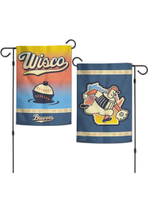 Milwaukee Brewers 2026 City Connect Garden Flag - Blue