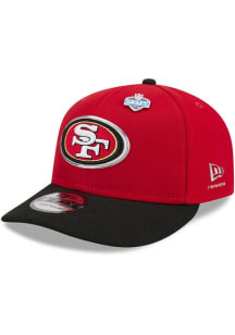 New Era San Francisco 49ers Red 2026 NFL Draft 9FIFTY Mens Snapback Hat
